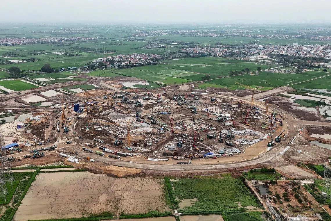 Vietnam broke ground on more than 550 infrastructure projects in 2025 alone in a staggering spree that will cost around US$200 billion (S$254.78 billion).