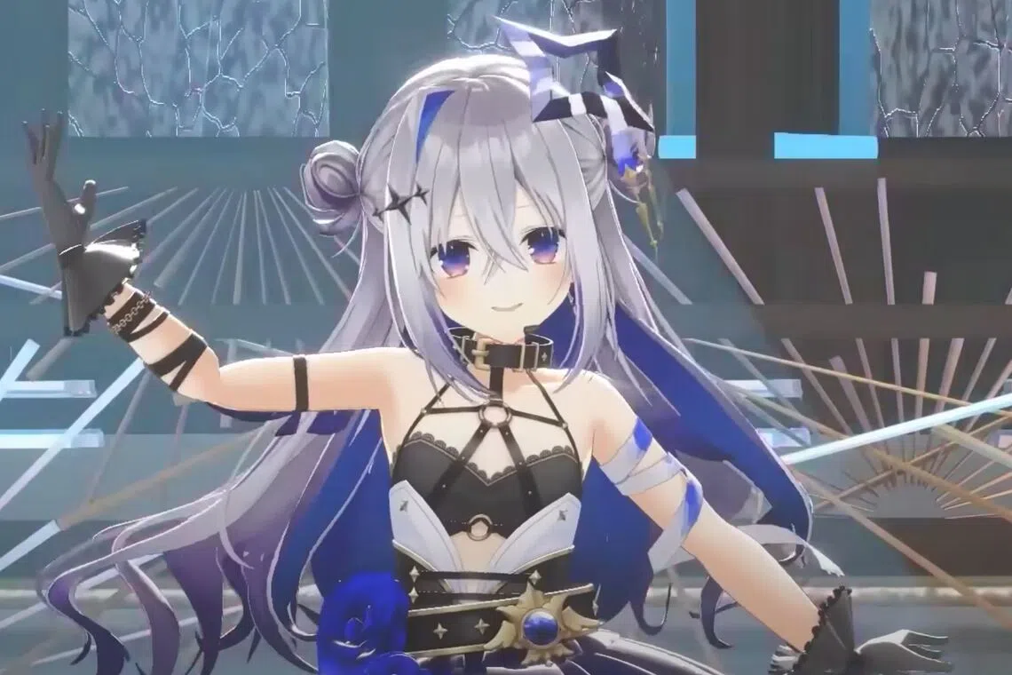 Amane Kanata is a silver-haired VTuber produced by Cover Corp. 