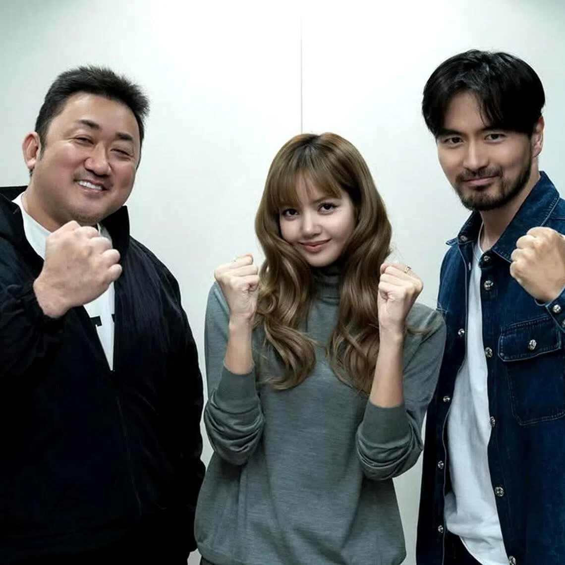 Blackpink member Lisa is set to act in her first major movie, Tygo, a new Korean-led action film produced by Netflix. A spin-off from the Extraction films, it also stars Don Lee (left) and Lee Jin-wook (right).