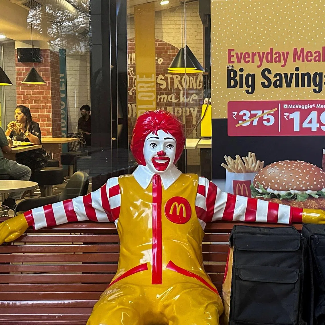 McDonald's is one of India's most popular restaurant chains, with hundreds of outlets that draw customers with its offerings.