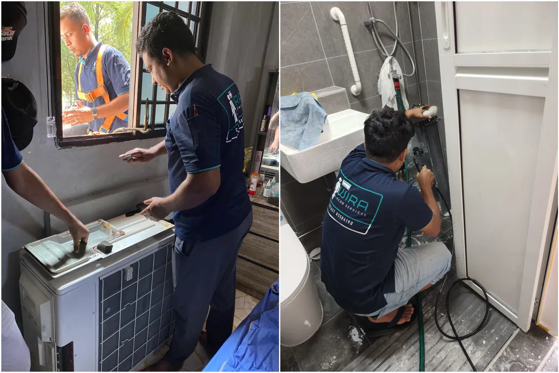 Wira Aircon Services has observed about a 30% increase in new customers.