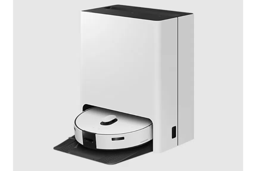 Samsung 70 W Jet Bot Combo Clean Station™ Steam+ Satin Greige