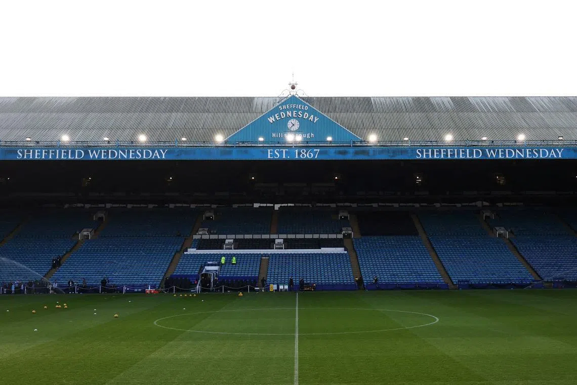 FILE PHOTO: Soccer Football - Championship - Sheffield Wednesday v Wrexham - Hillsborough Stadium, Sheffield, Britain - January 31, 2026 General view inside the stadium before the match Action Images/Andrew Boyers/File Photo
