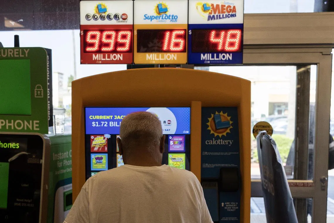 Nine jackpots in the United States have reached US$1 billion or more since 2016, including four this year.