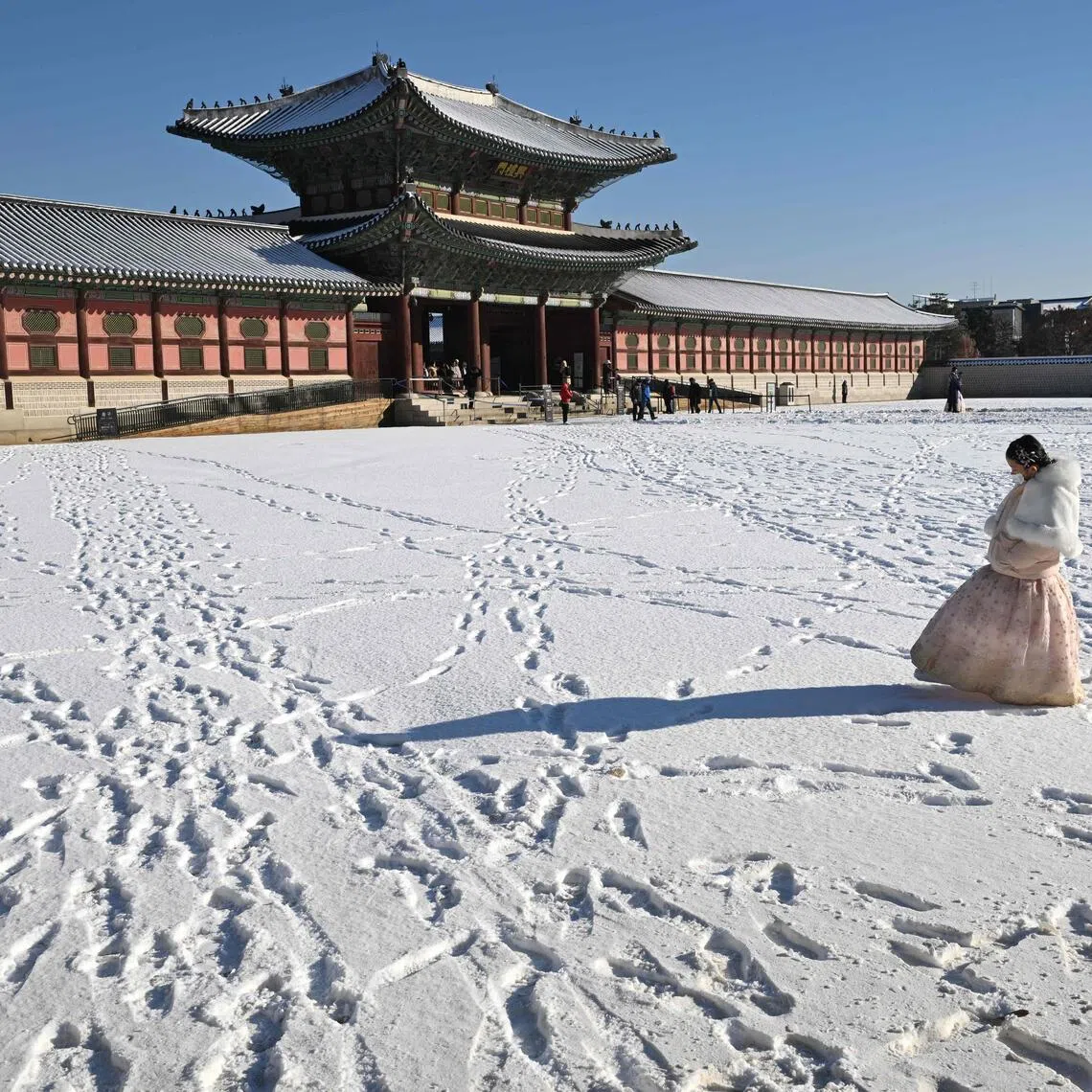 Temperatures are expected to plunge below minus 15 deg C in most regions.