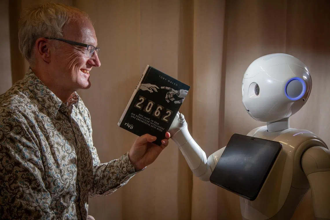 Professor Toby Walsh, the chief AI scientist at the University of New South Wales, says the technology is already being used in our daily lives.