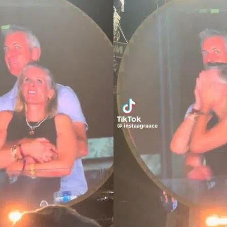 Ms Kristin Cabot and Mr Andy Byron were caught snuggling on camera before they decoupled abruptly when they realised they were on the stadium's big screen.