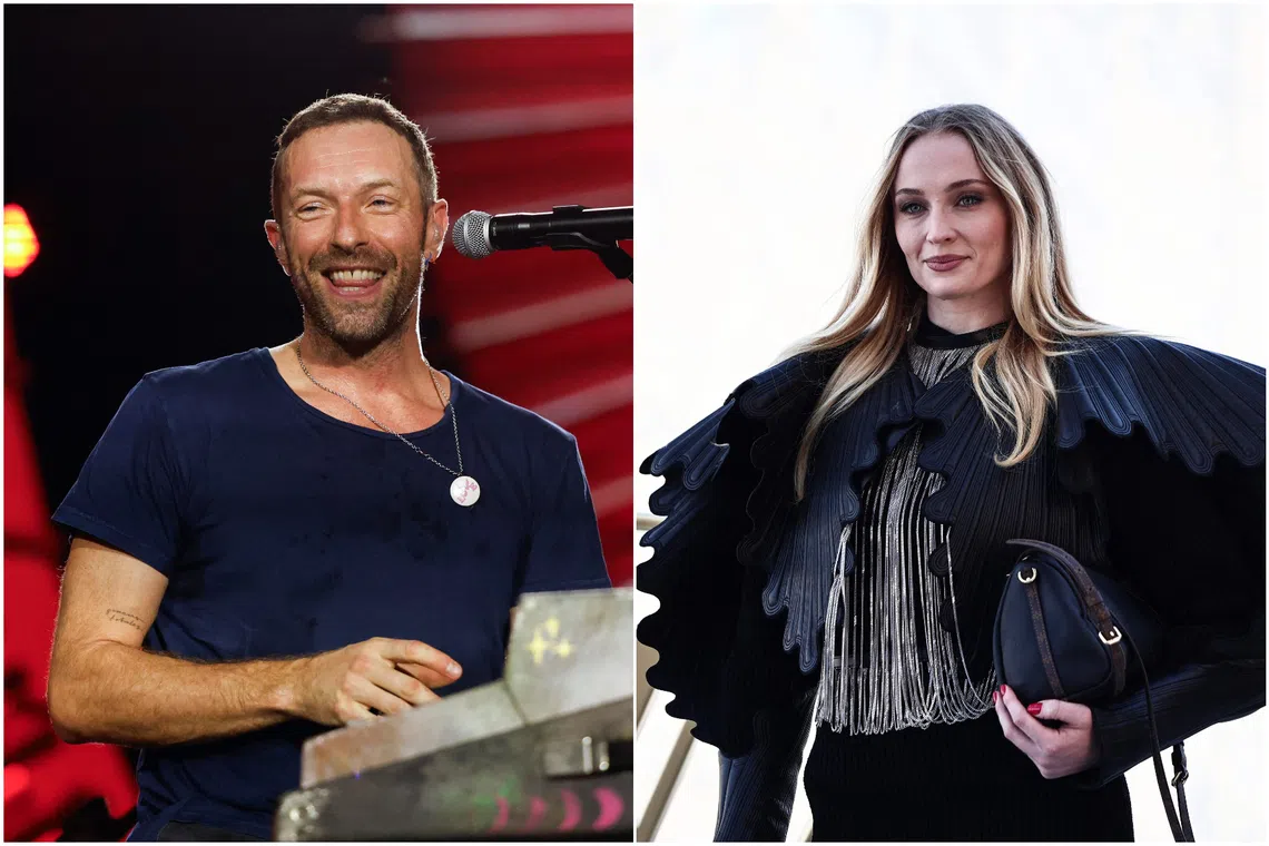 English actress Sophie Turner and Coldplay’s frontman Chris Martin are said to be dating, American entertainment news site Us Weekly reported on Nov 3.