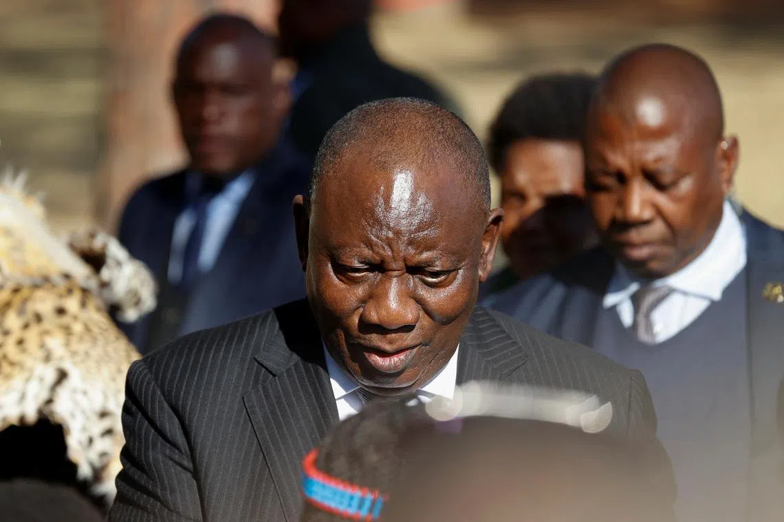 Cyril Ramaphosa, Pretoria, June 19, 2024. REUTERS/Alet Pretorius
