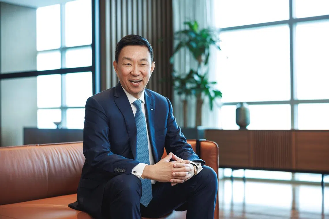 Loh Chin Hua, chief executive, Keppel.