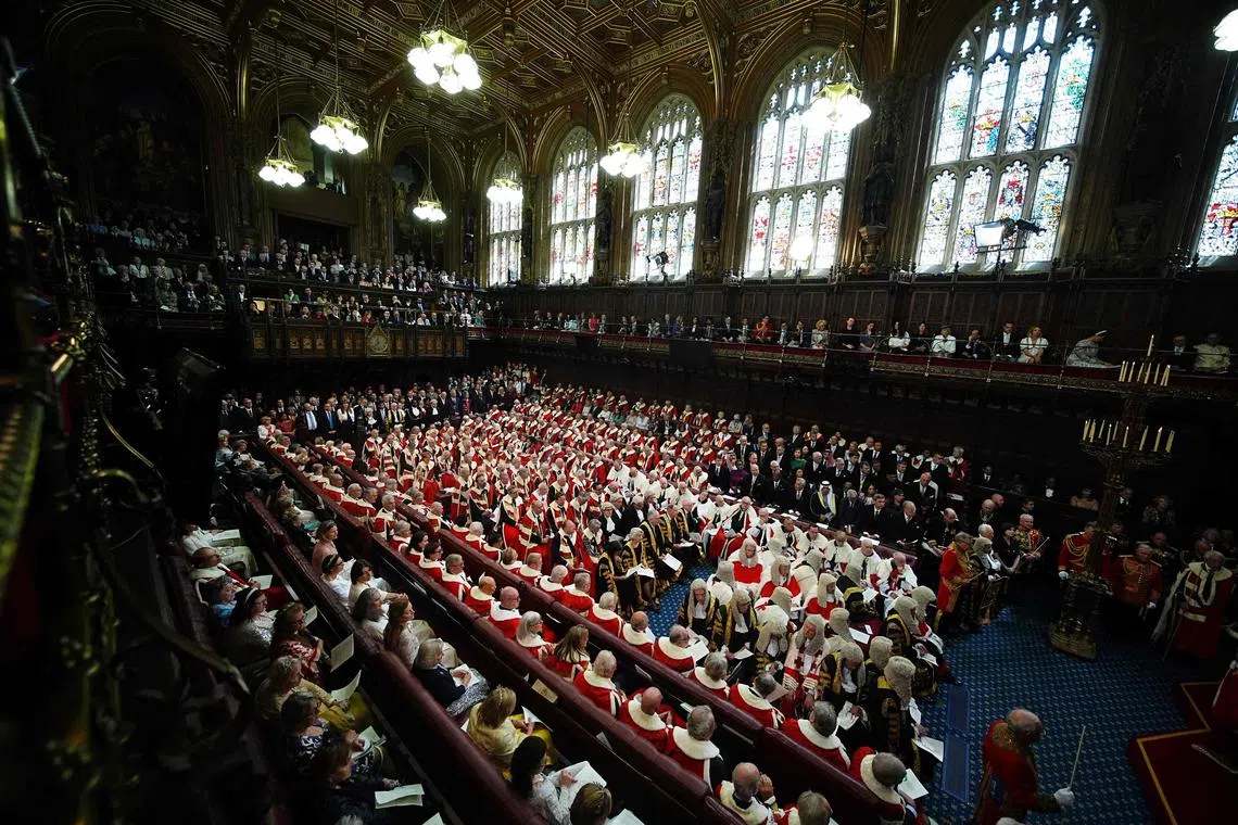The Bill will remove the 92 seats reserved for peers who inherited their position as a member of an aristocratic family.
