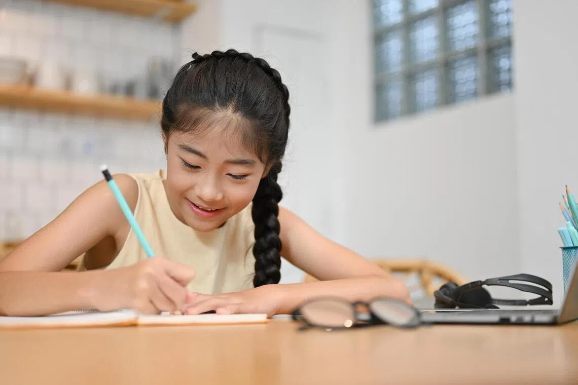 Experts say that better handwriting can improve retention of information and focus.