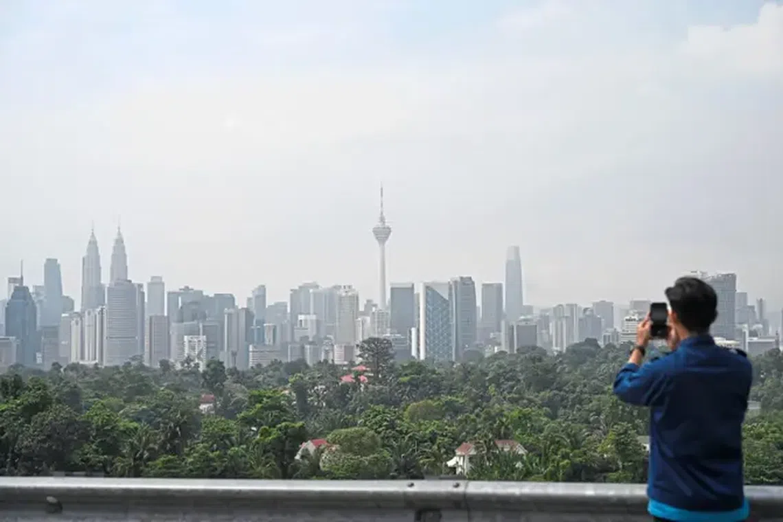 Malaysia's Department of Environment website reported unhealthy Air Pollutant Index readings in multiple locations as of 11am on July 20.