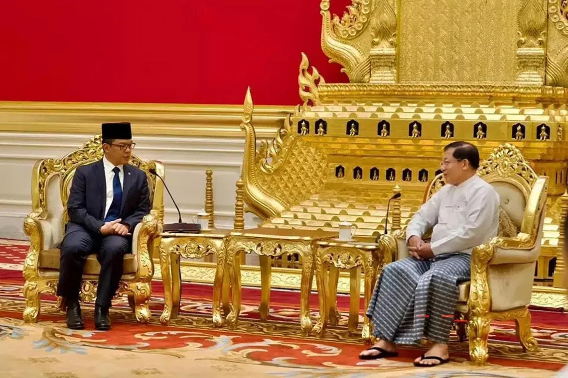 As Indonesia’s top envoy becomes latest from ASEAN to visit Myanmar, analysts warn of risks