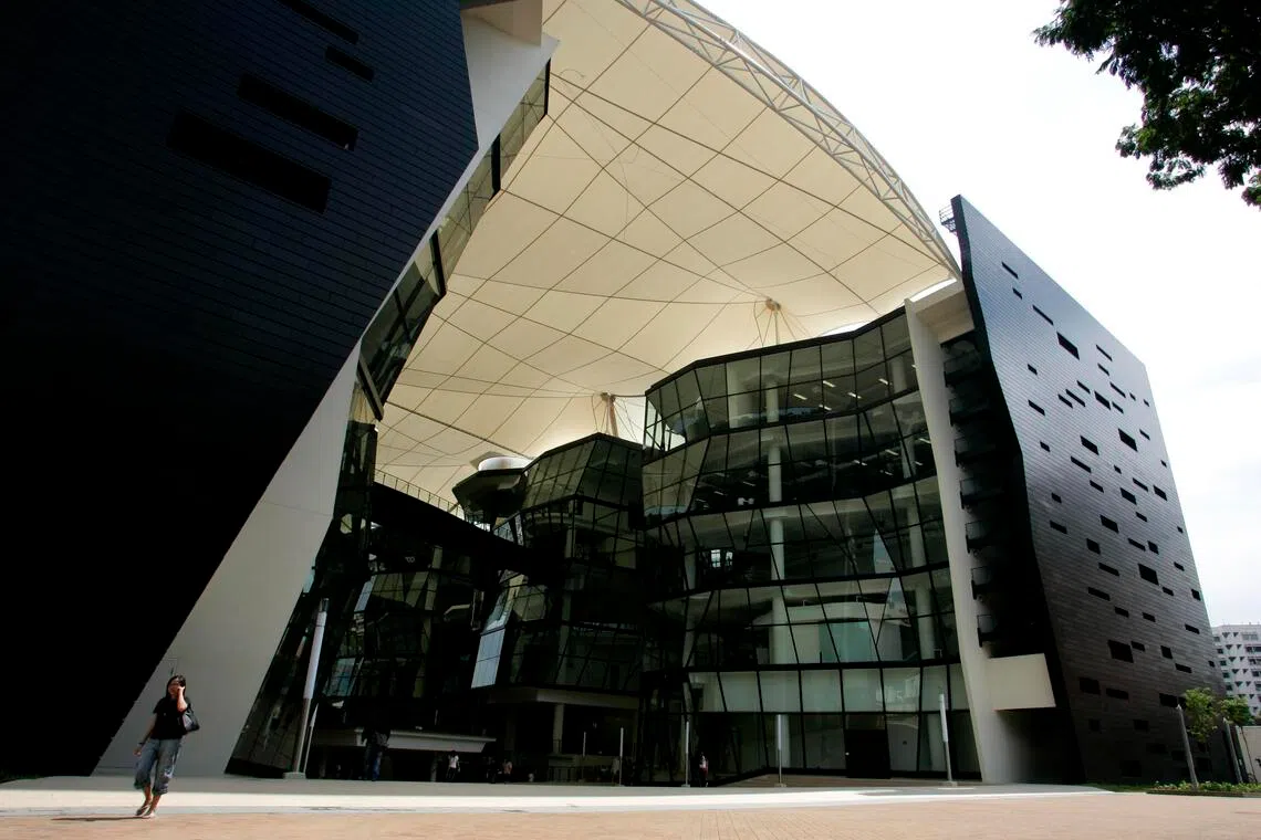 Lasalle Colllege of the Arts campus in Bras Basah/Bugis.