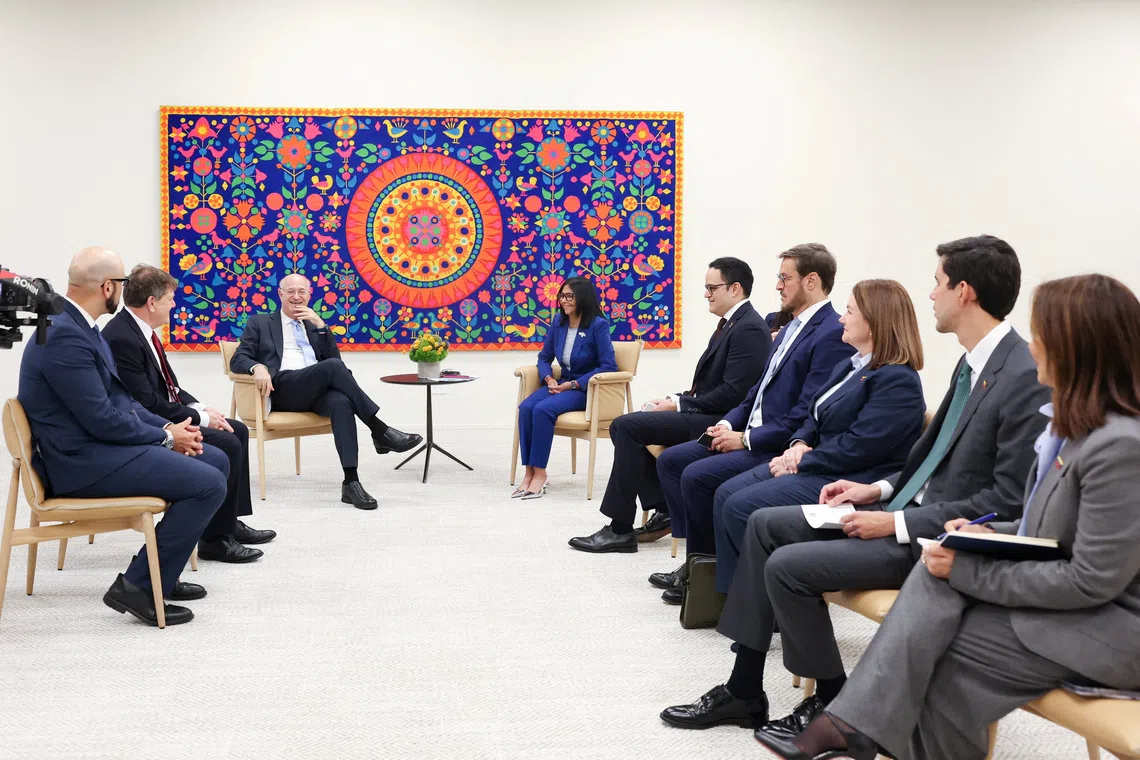 Venezuelan delegation led by Rodriguez in US discussing debt, energy