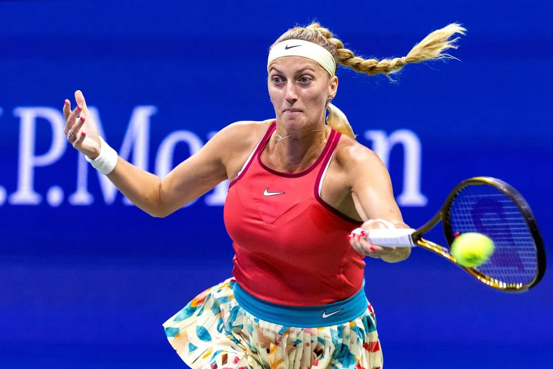 Petra Kvitova has tempered expectations ahead of her comeback from maternity leave, saying that she just wants to enjoy her tennis.