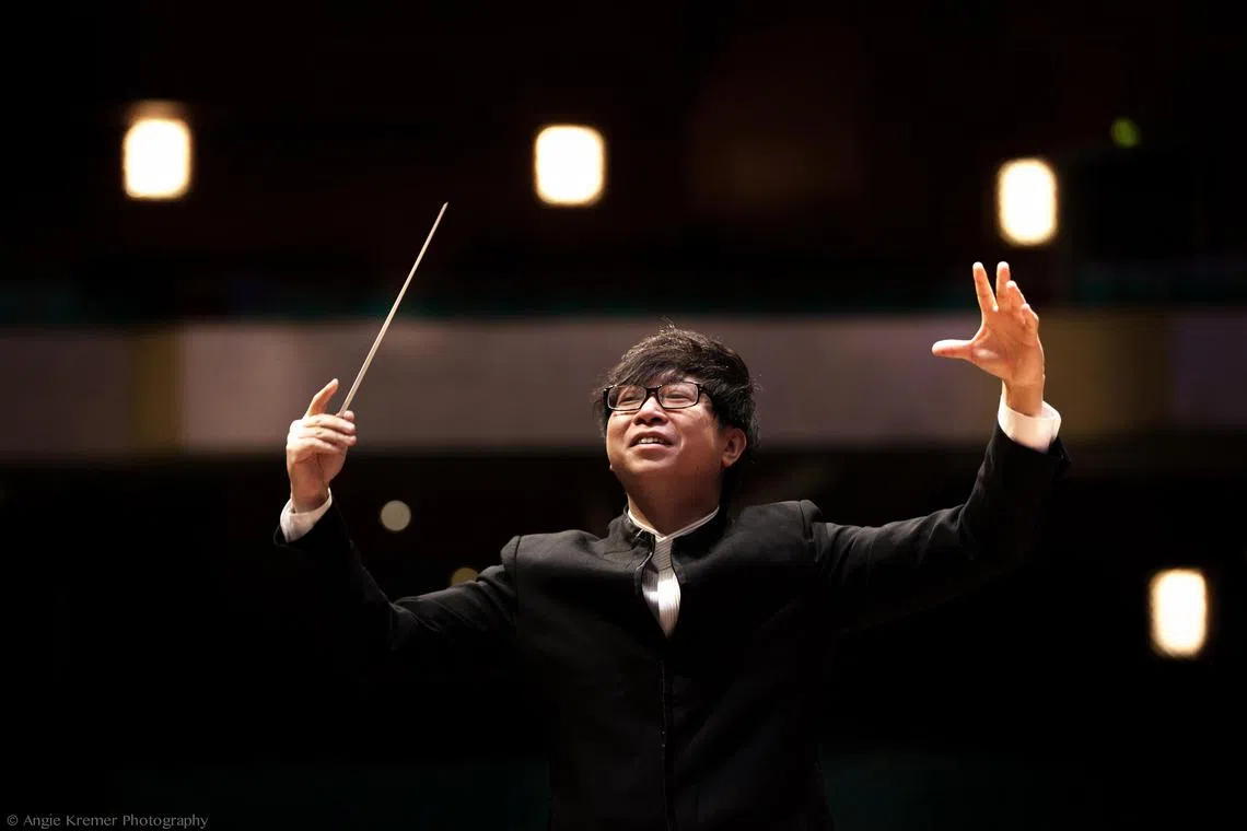 Singaporean conductor Wong Kah Chun.