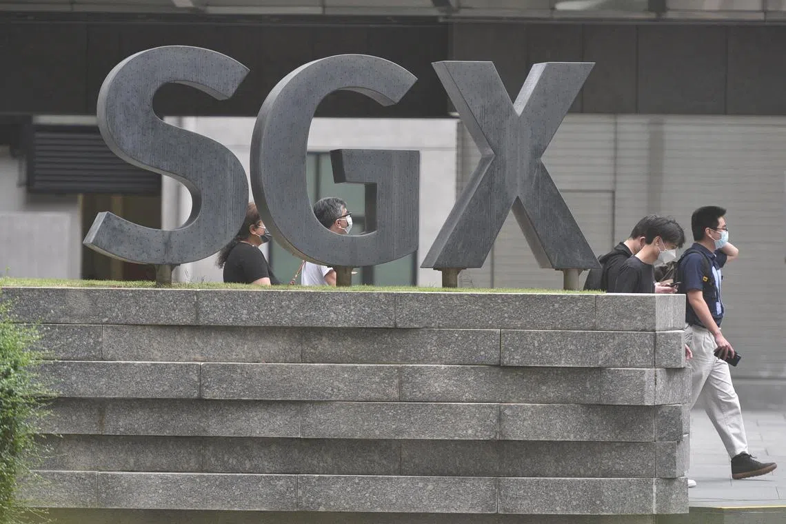 Singapore’s Straits Times Index jumped 1.1 per cent as at 9.48am, with local bank shares recovering.