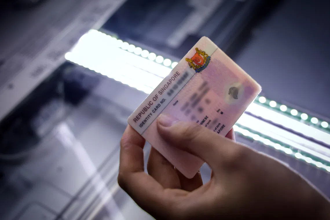 People with more than one legal name may have an @ sign on their NRICs.