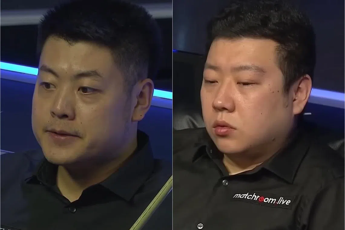 Liang Wenbo (left) and Li Hang were issued lifetime bans earlier in June.