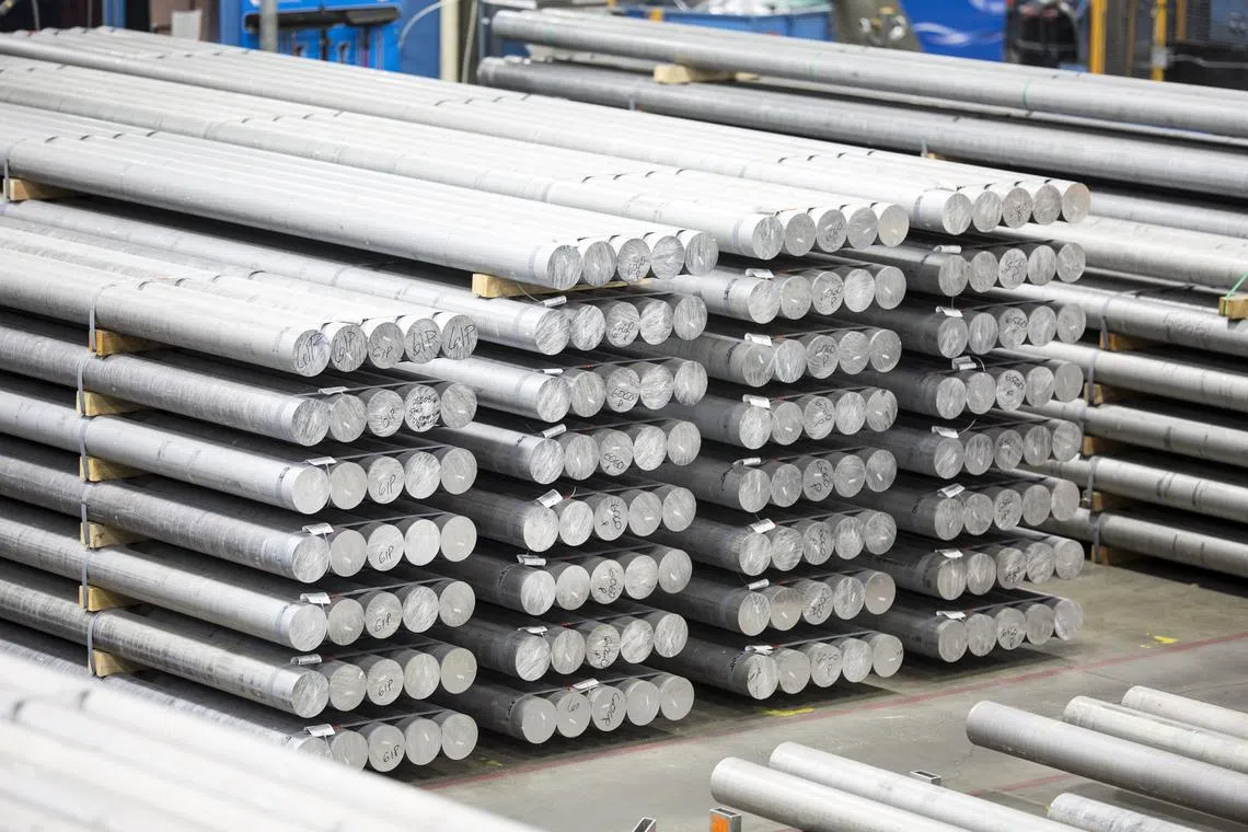 The US gets about 70 per cent of its aluminum from abroad, with 60 per cent of that from Canada. 