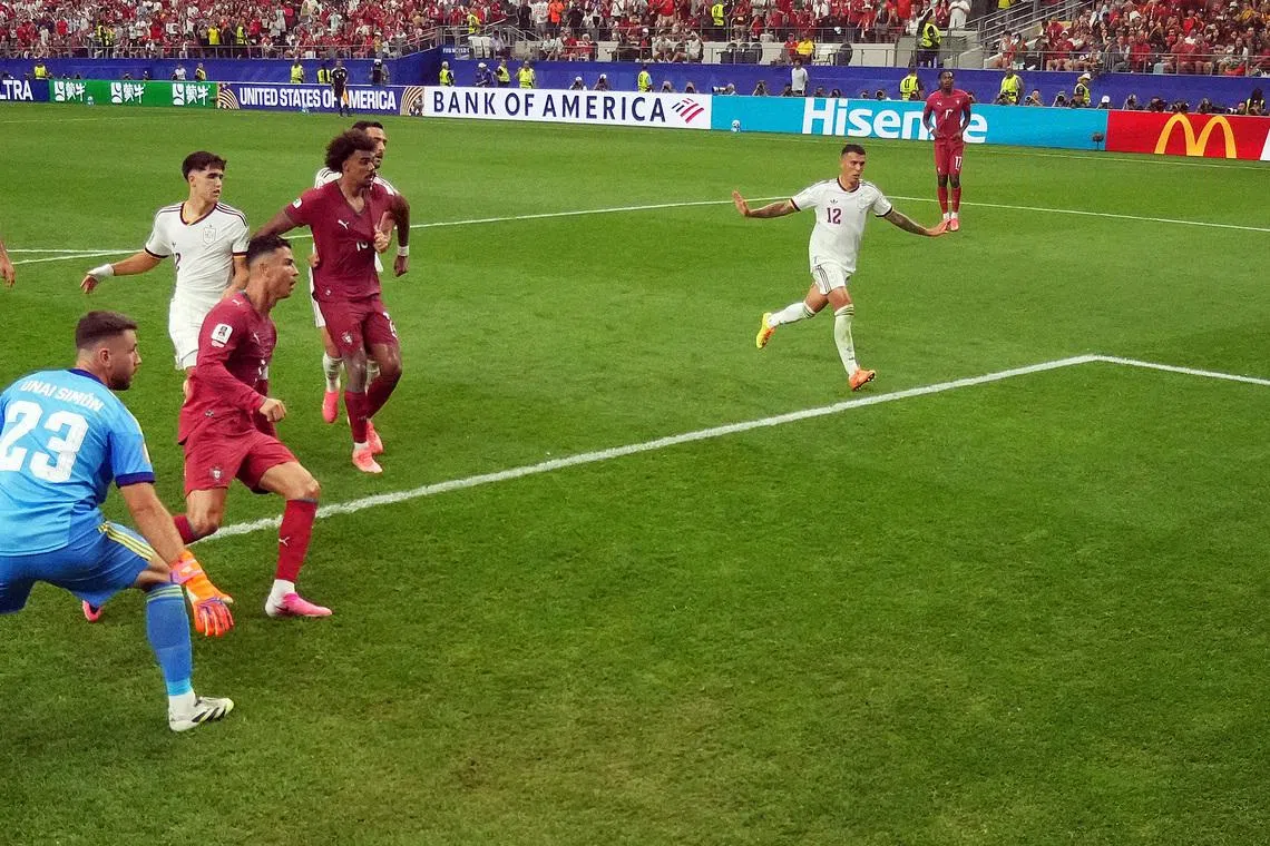 Ronaldo played the full 90 minutes and managed three attempts on goal, but was unable to create a decisive opening.