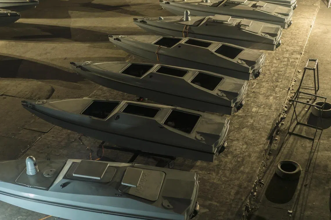 The use of sea drones highlights a path forward for Ukraine in its fight with Russia that has been promoted by the White House and embraced by the Ukrainian leadership. 