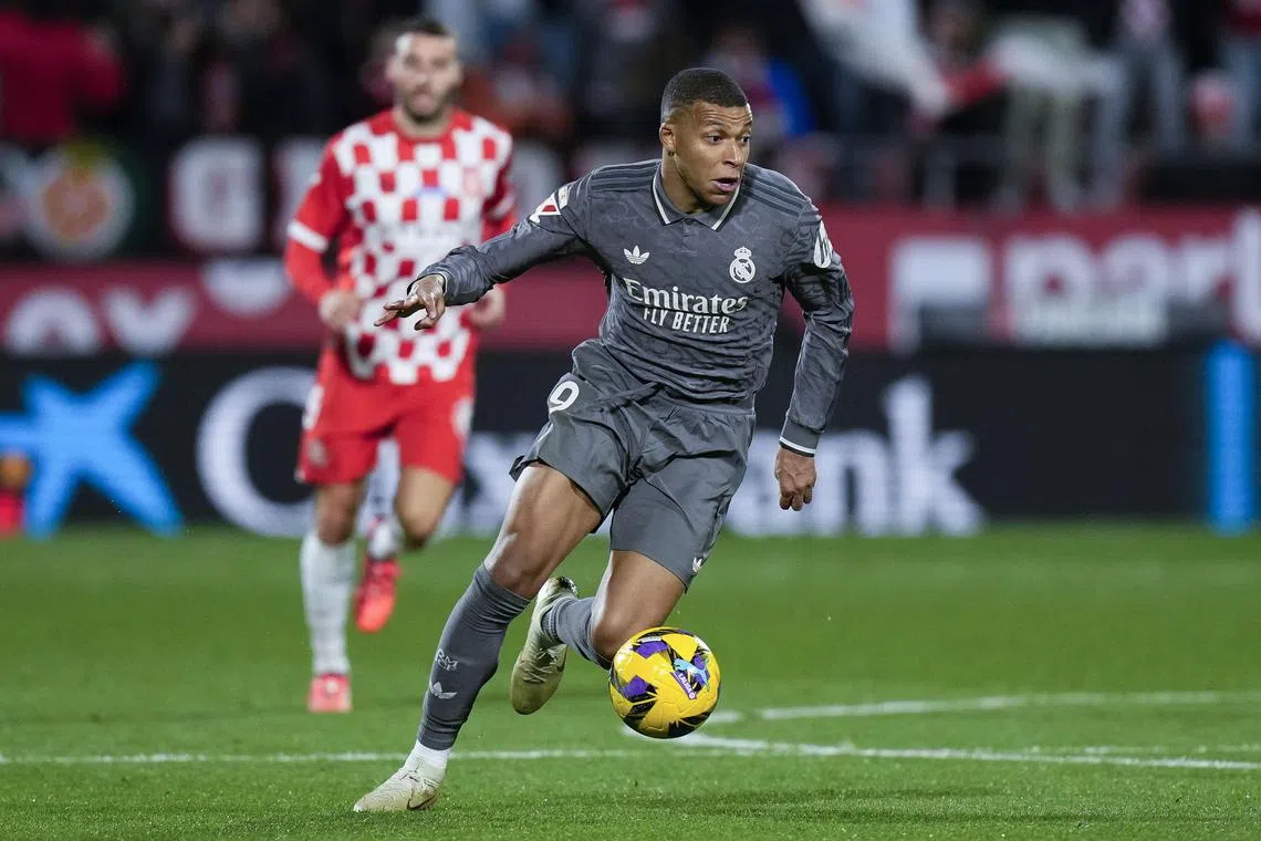 Despite his struggles to adapt to his new club, forward Kylian Mbappe has scored 11 goals in 21 games since joining Real Madrid.
