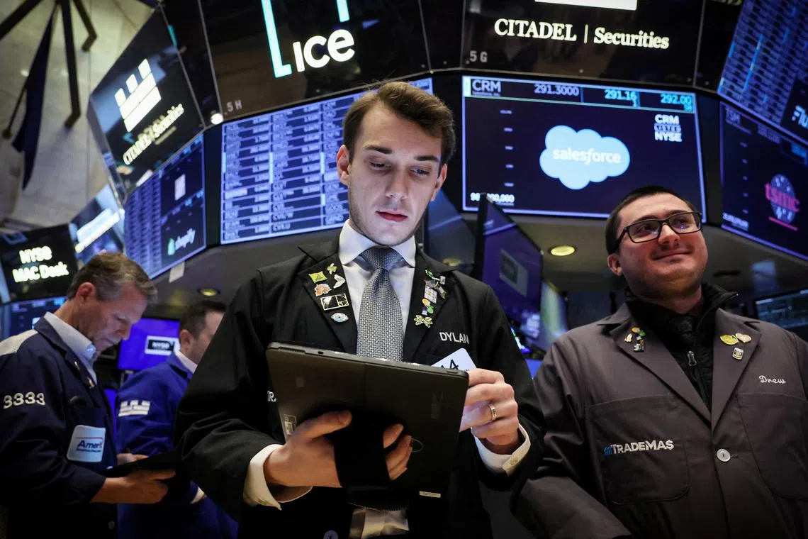 The Nasdaq lost steam in the afternoon after rising early in the session past its highest closing level hit in November 2021.