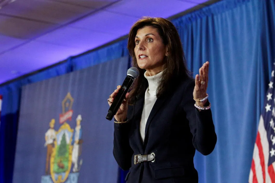 Mrs Haley is the only remaining challenger to Donald Trump in the race. 
