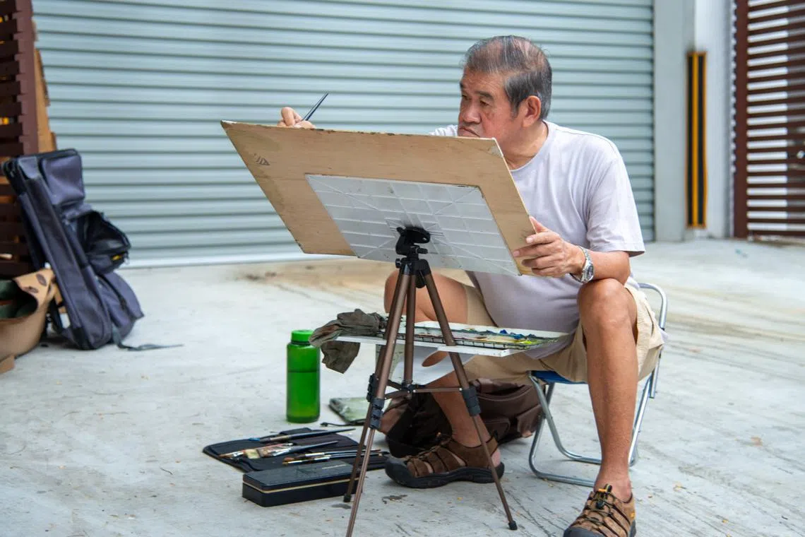 Cultural Medallion recipient Ong Kim Seng celebrates 40 years of being a full-time professional artist with the solo exhibition Roof Of The World – Journeys at artcommune gallery.