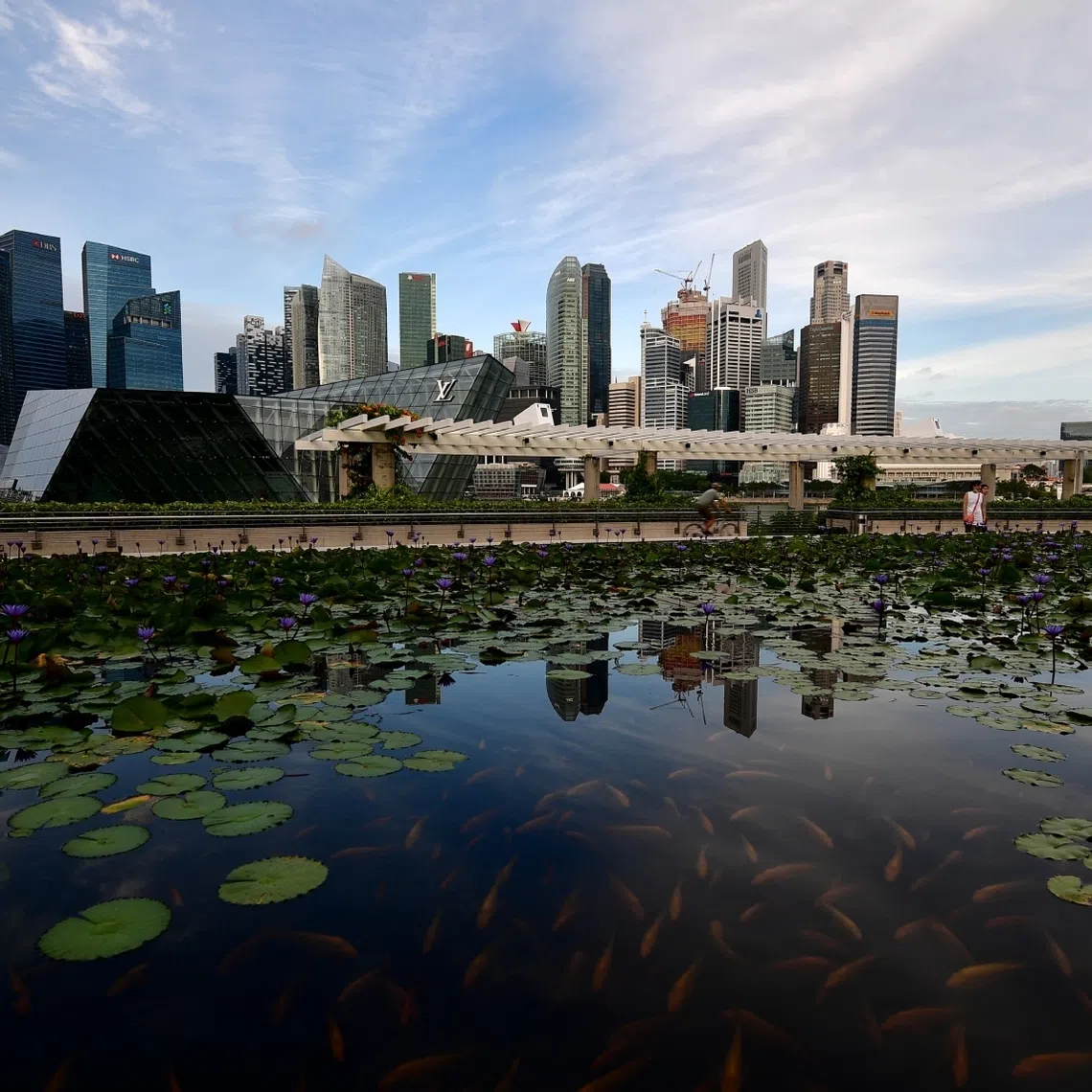 DBS expects Singapore’s real GDP to grow 2.3 per cent a year through 2040. 