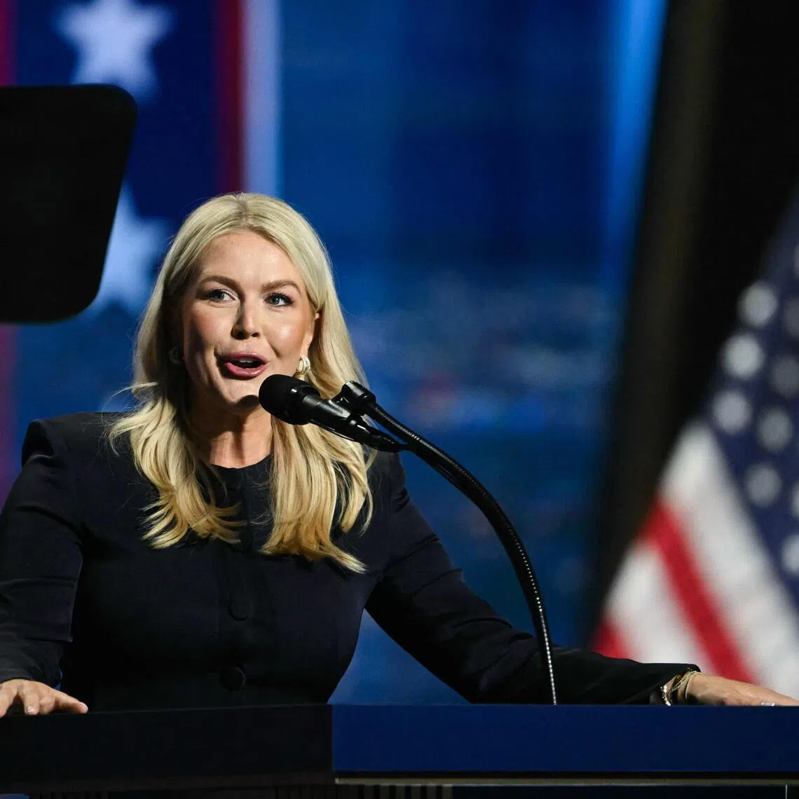 Karoline Leavitt left the post of press secretary at the end of August.