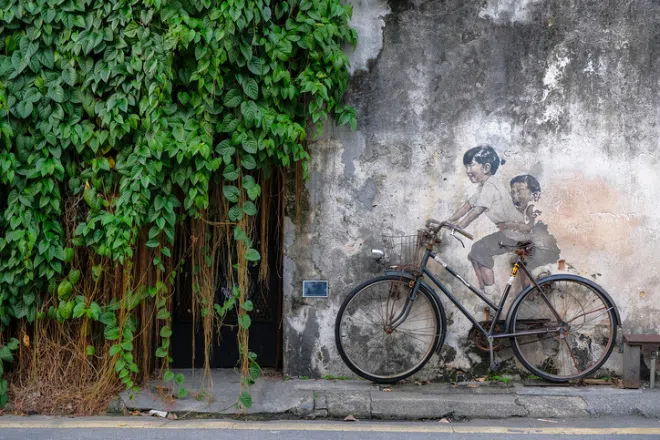 Best short trips from Singapore: Penang, Malaysia street art