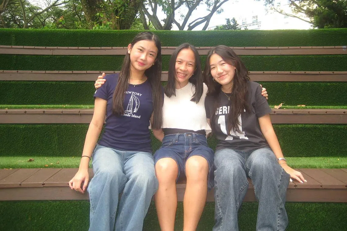 audance - Since March, Derica, Erin and Averyl (from left to right) have been working with venues, sponsors, and the dancers to coordinate the showcase.

PHOTO: COURTESY OF ERIN POK