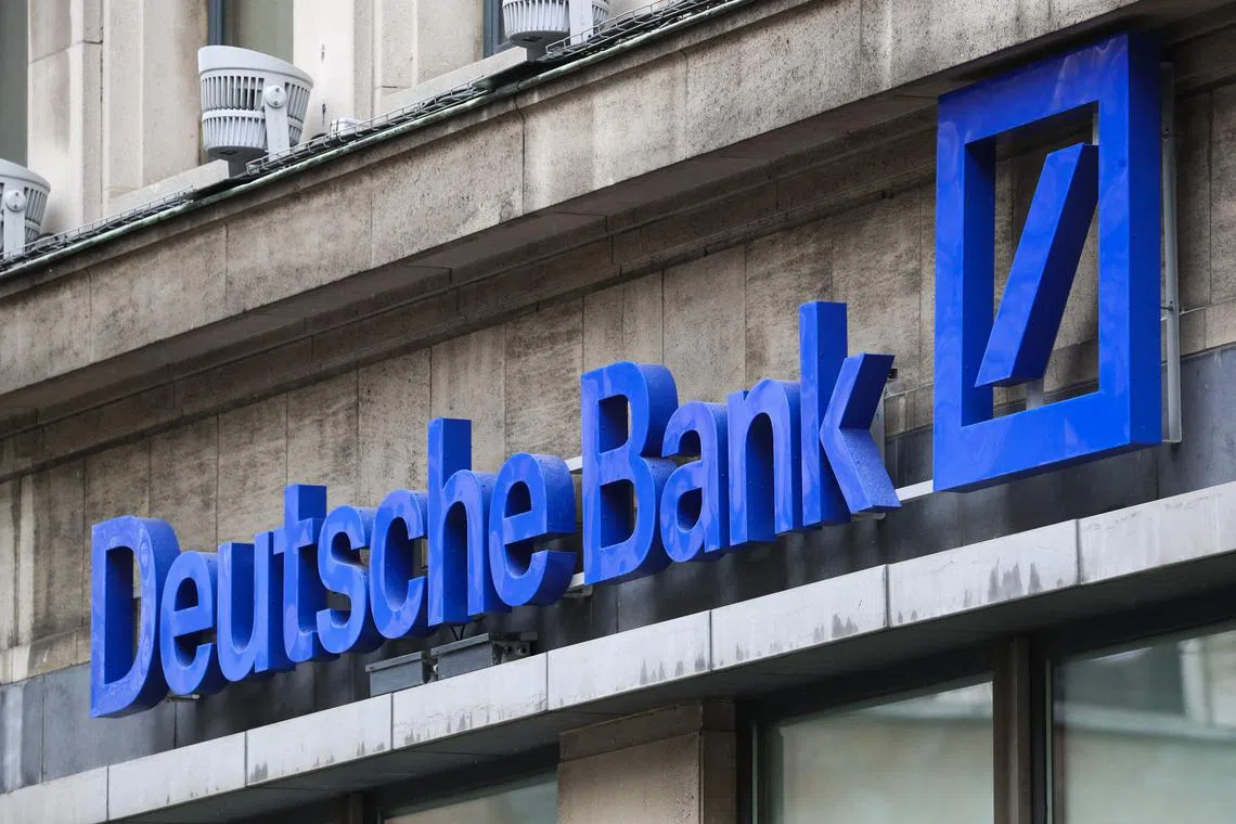 German lender Deutsche Bank had investors selling the stock despite assurances from US and European policymakers.