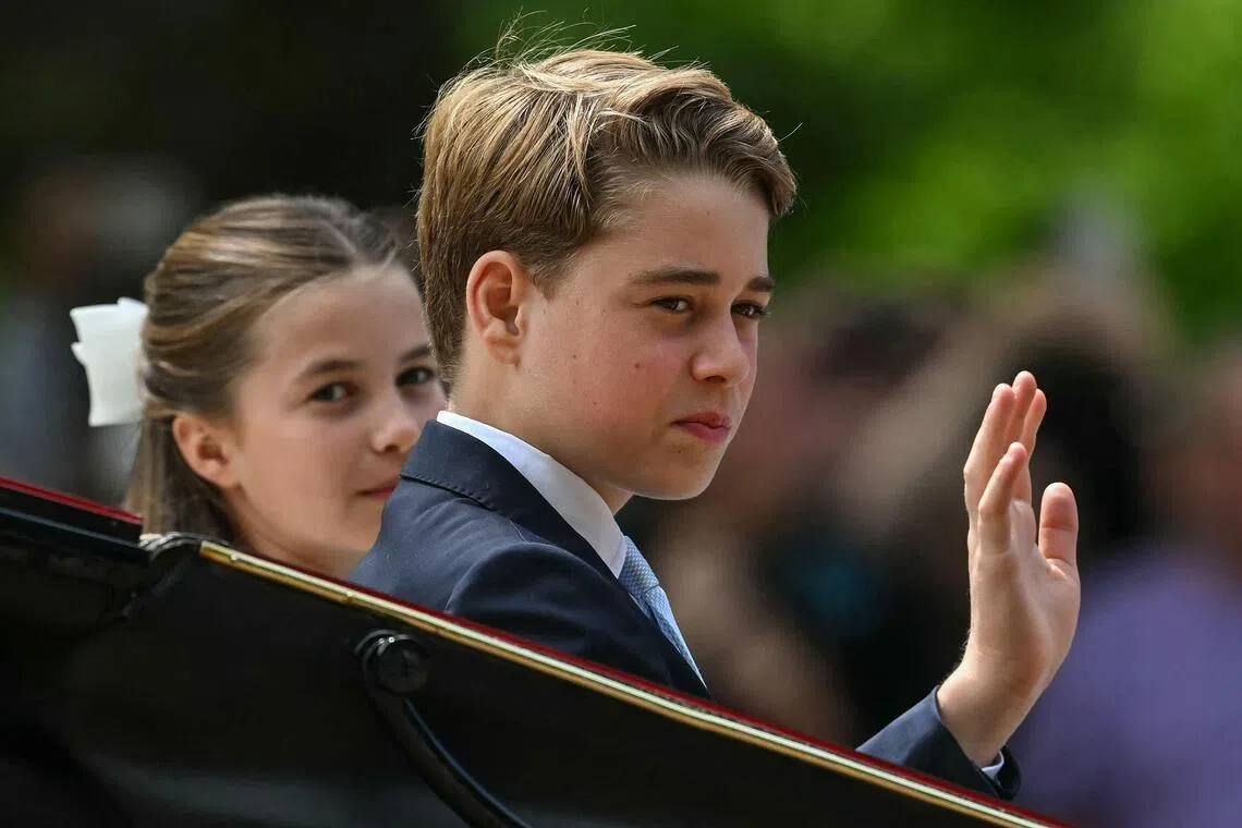 The 12-year-old Prince George will complete his secondary schooling at world-famous Eton, which charges more than £63,000 (S$108,437) in annual fees.