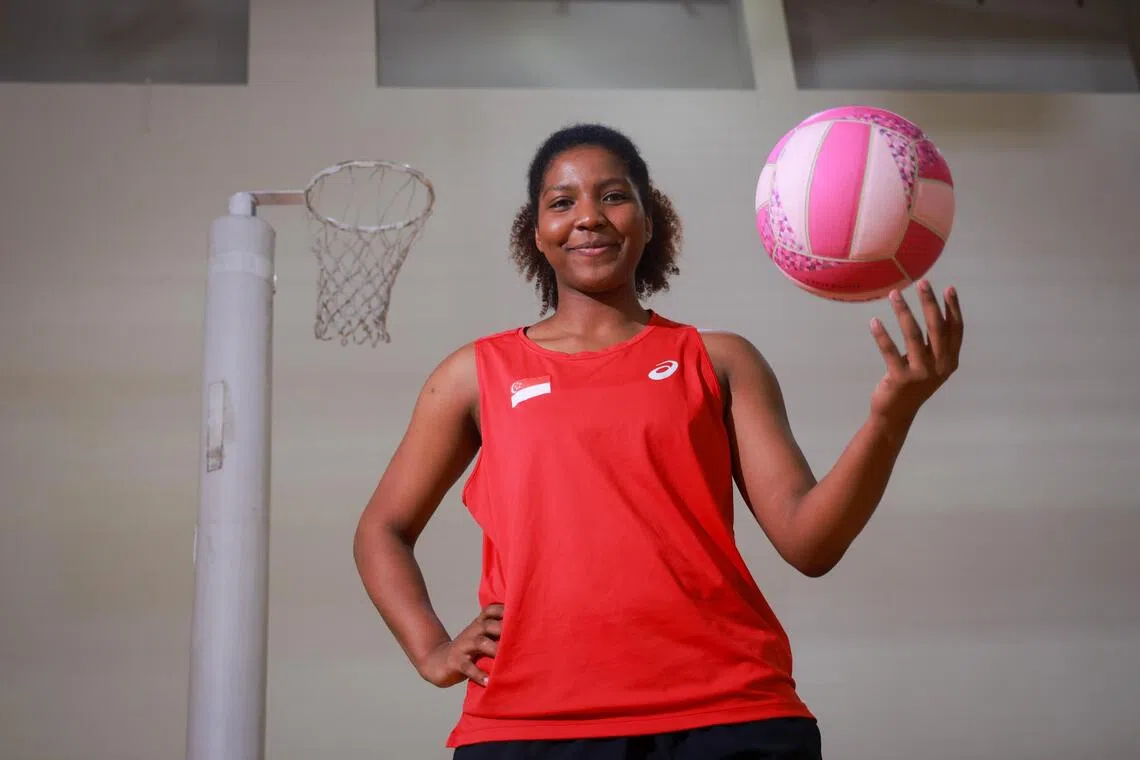 Juggling baking business, studies and sport inspires national netballer Faithmaria Lawrence to strive for excellence