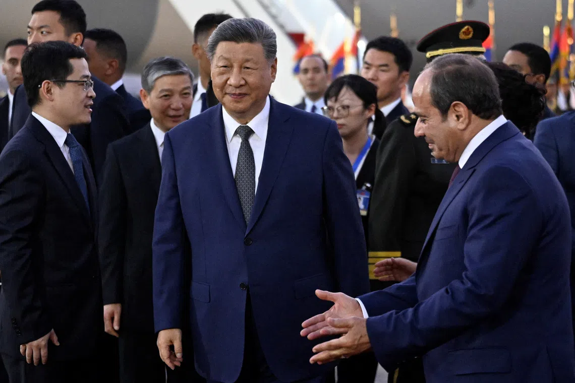 Xi Jinping Proposes New Middle East Security Framework in Egypt