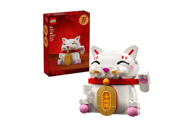 Best 9.9 sales in Singapore toys and games deals: LEGO Iconic 40813 Lucky Cat