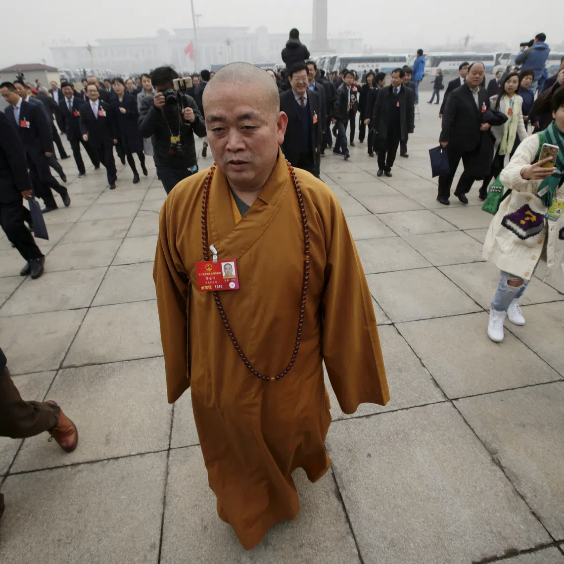 Mr Shi Yongxin had his certificate of ordination cancelled in July after fresh claims of bad behaviour unbecoming of a Buddhist monk.