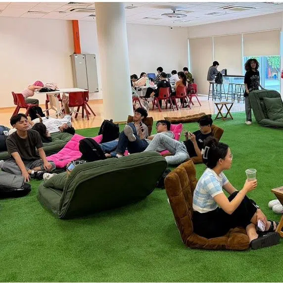 Polytechnics are transforming lecture halls into production studios and social spaces for students.