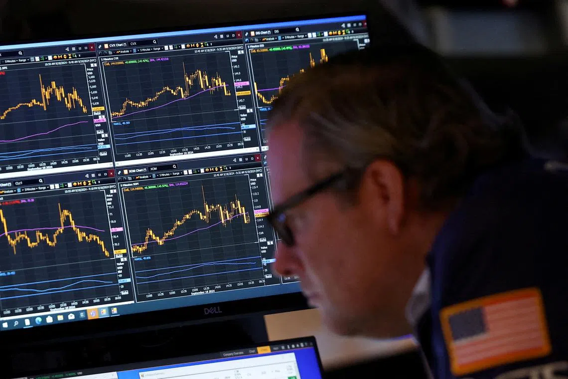 Investors bought into technology stocks ahead of a busy week packed with corporate earnings and crucial economic data.