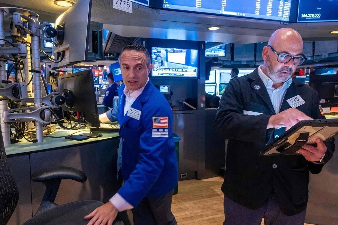 Nasdaq ends sharply higher; chip surge offsets Iran worries