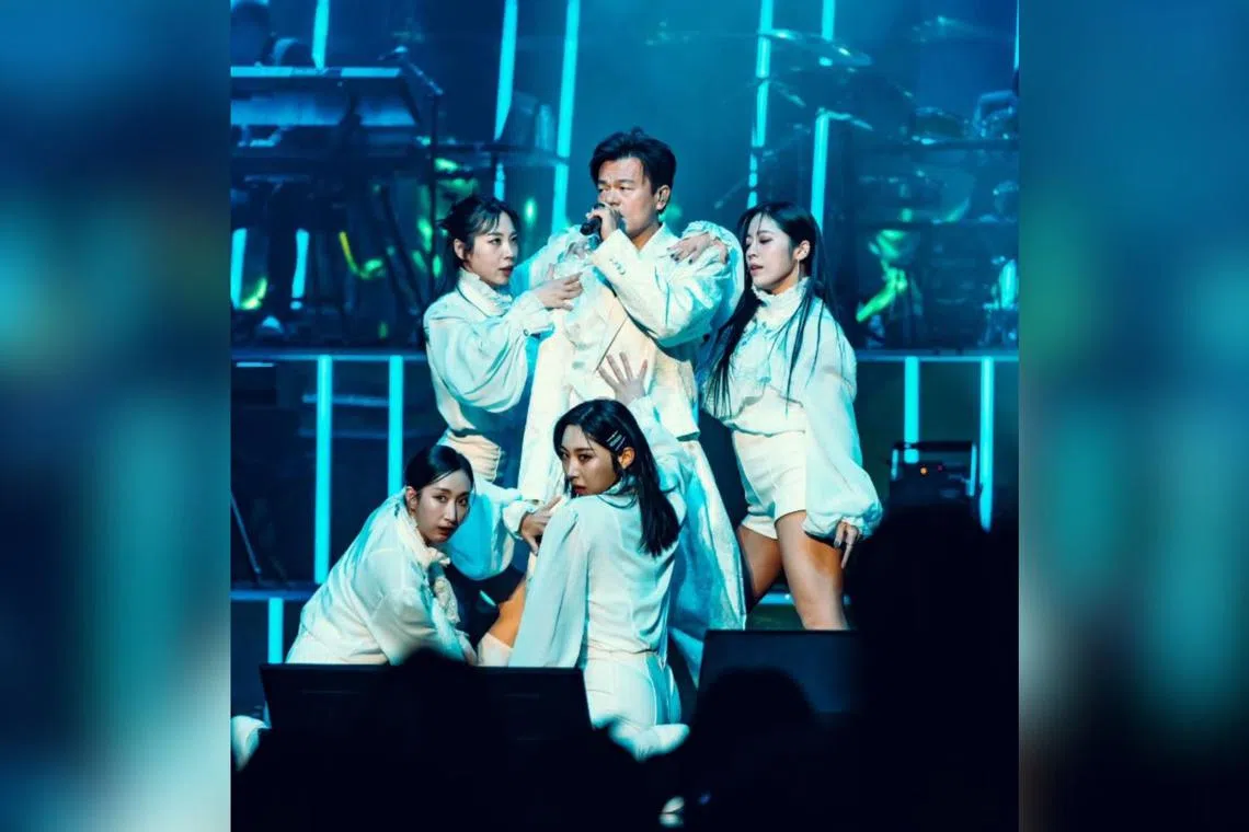 Mr Park Jin-young will co-chair the presidential Commission on Pop-Culture Exchange.