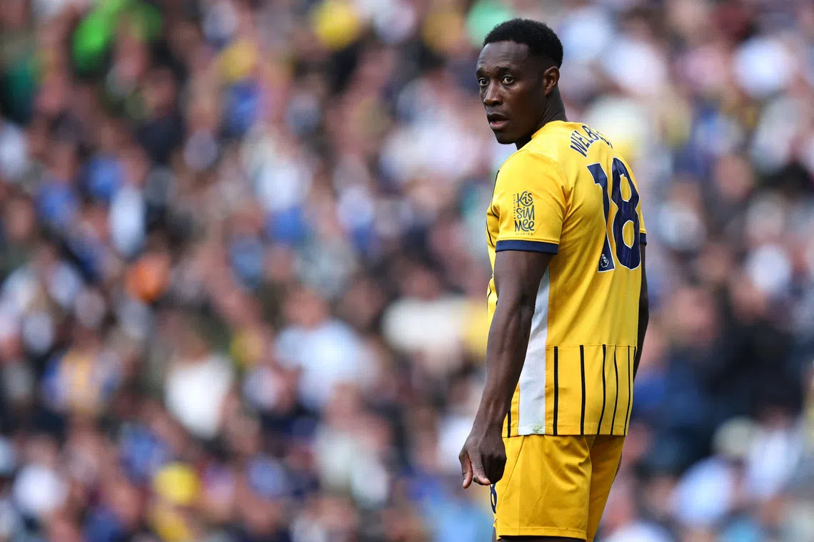Soccer Football - Premier League - Leeds United v Brighton & Hove Albion - Elland Road, Leeds, Britain - May 17, 2026 Brighton & Hove Albion's Danny Welbeck Action Images via Reuters/Craig Brough