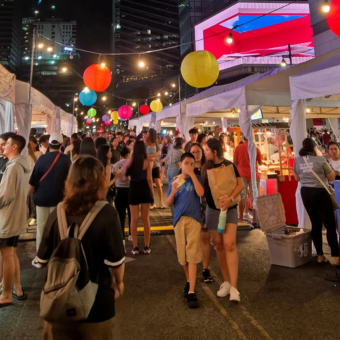 The upmarket district Bonifacio Global City is also known as Little Singapore.