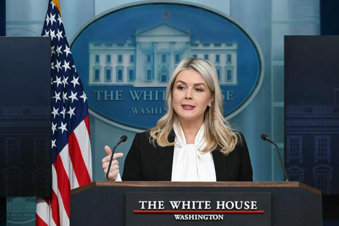 The US President is discussing with his national security team what role Washington may have in Iran’s future, said White House press secretary Karoline Leavitt.