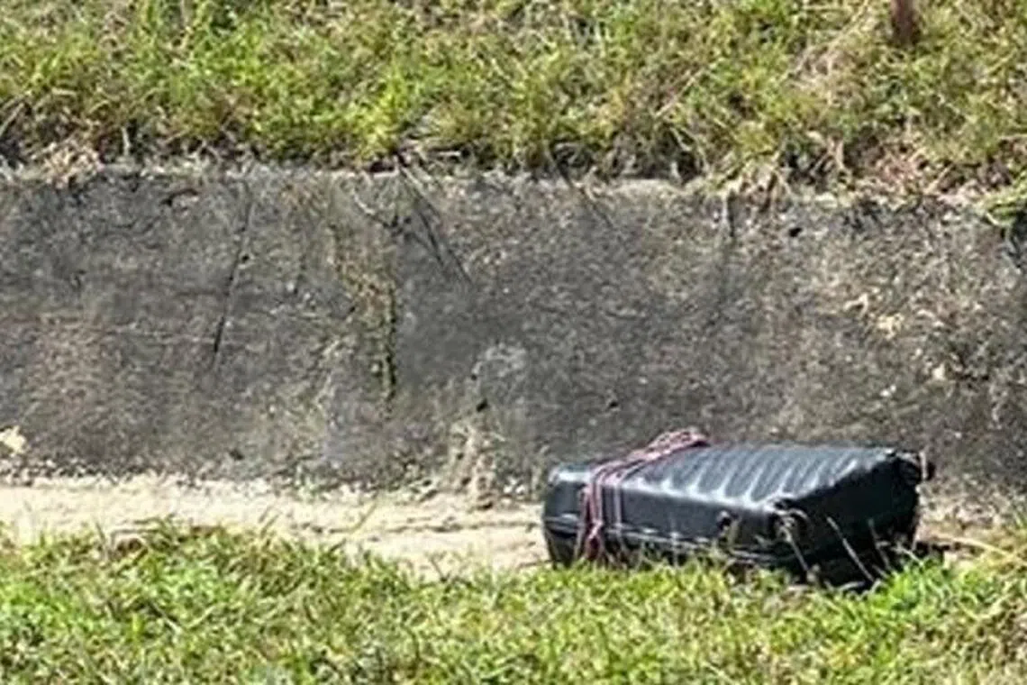 A human torso and other body parts were found along the North-South Expressway in Malaysia.